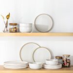 AmorArc Stoneware Dinnerware Sets for 6,Reactive Ceramic Plates and Bowls Set,Highly Chip and Crack Resistant | Dishwasher & Microwave Safe | Round Dishes Set Service for 6 (18pc) - Image 6