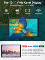 2025 Upgraded Android Tablet with Charging Speaker Dock, 2 Years Protection, Otca-Core CPU, 64GB Storage with 1TB Expansion, WiFi 6, BT5.3, Google Tablet, US Version - Image 6