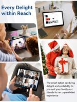 2025 Upgraded Android Tablet with Charging Speaker Dock, 2 Years Protection, Otca-Core CPU, 64GB Storage with 1TB Expansion, WiFi 6, BT5.3, Google Tablet, US Version - Image 10