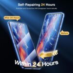 【2+2+2】EGV for Samsung Galaxy Z Flip 7 Screen Protector, [Strengthen Crease Test] Self-Healing Soft TPU Screen Protector for Galaxy Z Flip 7+ Front Tempered Glass + Camera lens Protector,Anti Scratch - Image 4