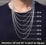 2.5mm/3mm/4mm Silver Stainless Steel Wheat Chain Necklace Jewelry for Men Women - Image 7