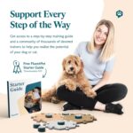 FluentPet Speak Up Get Started Kit with Clearer Upward-Facing Sound - 6 Recordable Buttons for Dogs & 3 Beige HexTiles | Dog & Cat Communication Buttons Set | with Batteries - Image 7