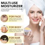 2 Pack Shea Butter Raw Organic,Pure Shea Butter Unrefined for Skin and Hair Moisturizing - 100% Natural Vitamin A, E & F - Image 3