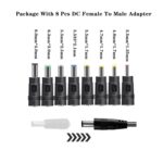 5V USB Power Cord with 8 pcs Connectors Adapter for Router, Mini Fan, Speakers, Dog Shock Collar - Image 4