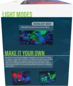 GloFish Crescent aquarium Kit 3 Gallons, Includes Hidden Blue LED Light And Internal Filter - Image 11