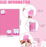 Thenshop 24 Pcs Dental Pens and Notepad Set Teeth theme Gifts Dentist Assistant Accessories Dentists Pens for Office School Home Stationery Fall Thanksgiving Christmas Classroom Craft Gifts - Image 4