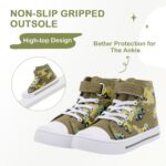 EUXTERPA Kids High Top Shoes Toddler Canvas Sneakers Boys Girls Casual Walking Sports Shoe - Image 5