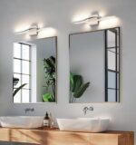 Joossnwell Brushed Nickel Bathroom Vanity Lights Fixtures Over Mirror 5CCT Dimmable Bathroom Light Fixture Modern Vanity Lighting Bar Led Bath Vanity Light 23 Inch Wall Lamp - Image 7