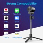EMEET S600 4K Webcam for Streaming - Sony 1/2.5'' Sensor, PDAF Autofocus, 1080P@60FPS, 2 Noise Reduction Mics, Built-in Privacy Cover, 73° FOV, Streaming Camera for Live Commerce/Gaming/Beauty - Image 10