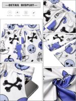 RMCMS Couples Cute Halloween Ghost Pumpkin Print Pajama Pants Sleep Lounge Pjs Bottoms with Pockets - Image 6