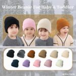 Sea Zaela 4 Packs Baby Toddler Winter Hats Infant Boys Girls Beanie Soft Knitted Hat Set - Image 7