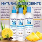 Fairy Tales Tangle Tamer Detangling Shampoo and Conditioner for Kids plus Detangling Spray - Ultra Moisturizing and Anti Frizz Protection - Paraben Free, Sulfate Free - 12 Oz (3 pack) - Image 6