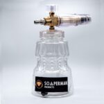 Premium Car Care Kit: Pressure Washer Foam Cannon, Hand Wash Glove, 2X Microfiber Towels | 1/4" High Pressure Attachment, Adjustable Spray Nozzle - Image 3