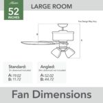 Hunter Fan Company 52429 Gatlinburg Ceiling Fan, Matte Black - Image 9