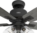 Hunter Fan Company 52429 Gatlinburg Ceiling Fan, Matte Black - Image 10