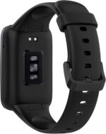 MOTONG Compatible with Xiaomi MI Band 7 Pro Replacement Band - Silicone Replacement Wrist Band Strap Compatible with Xiaomi MI Band 7 Pro(Silicone Black) - Image 3