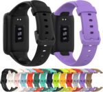 MOTONG Compatible with Xiaomi MI Band 7 Pro Replacement Band - Silicone Replacement Wrist Band Strap Compatible with Xiaomi MI Band 7 Pro(Silicone Black) - Image 7