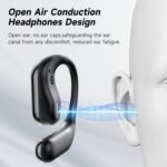 Open Ear Clip Wireless Earbuds Bone Conduction Headphones, Bluetooth 5.4, Open Ear Design for Running Fitness,office，Built-in Mic, IPX7 Waterproof, LED Display Charging Case,Ear Hooks Ear Buds - Image 3