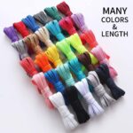 VSUDO 2 Pairs Flat Shoe Laces for Sneakers, Shoe Strings/Shoelaces for Sneakers - Image 6
