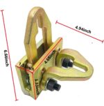 Self Tightening Clamp Puller, 5 Ton Right-Angle Two-Way Auto Body Pull Clamp, Car Collision Panel Tool Sheet Metal Dent Pulling Pounding Lifting Equipment - Image 5