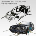 Self Tightening Clamp Puller, 5 Ton Right-Angle Two-Way Auto Body Pull Clamp, Car Collision Panel Tool Sheet Metal Dent Pulling Pounding Lifting Equipment - Image 6