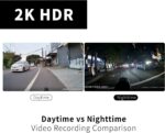 LKT Bike Camera with Tail Light – 2K HDR Cycling Dash Cam, 6 Flash Modes, STARVIS Sensor, 32GB Card Included, Front & Rear Mount, IP66 Waterproof, 7H Battery, Real-Time Monitoring & App Control - Image 4