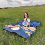 Camping Blanket,Lightweight Puffy Printed Camping Blanket Packable Outdoor Blanket for Camping,Traveling, Stadium, Hiking, Picnics - Image 7
