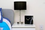 Solid Marble Modern Mantle Clock, Minimalist Clock - Sleek Marble Fireplace Decor with Unique Streaks, Square Analog Design for Decorations in Living Room and Mantel Decoration Fireplace - Image 5