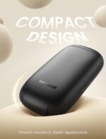 Lamicall Headphone Stand, Sticky Headset Holder - [Foldable & Compact] Headphone Holder Hook Mount, Adhesive Hanger Clip Under Desk, Earphone Clamp for Airpods Max, HyperX, Sennheiser, Black - Image 5