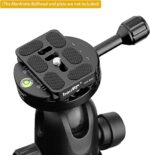 Haoge Combo Boss Adapter with CP-64 64mm Arca-Swiss-Compatible Quick Release Clamp for Manfrotto Tripod Ball Head Clamp Replacement - Image 10
