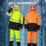 Rain Suit Waterproof Jacket and Trouser Suit Raincoat for Men and Women Outdoor All-Sport - Image 5
