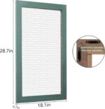SOFE Hanging Jewelry Organizer-Photo Display Board or Jewelry Organizer Wall Grid Panels-Farmhouse Memo Board for Wall, Chicken Wire Frame Large Bulletin Board-Vision Board for Office Deco - Image 6