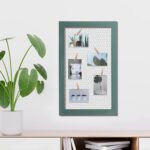 SOFE Hanging Jewelry Organizer-Photo Display Board or Jewelry Organizer Wall Grid Panels-Farmhouse Memo Board for Wall, Chicken Wire Frame Large Bulletin Board-Vision Board for Office Deco - Image 8
