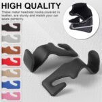 LivTee Black Superior Leather Car Seat Back Headrest Hook, Auto Seat Hook Hangers Interior Accessories for Purse Coats Umbrellas Grocery Bags Handbag, 2-Pack - Image 6