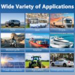 Deutsch Connector Kit with Crimper, 2 3 4 6 8 12 Pin Connector kit, Deutsch Crimp Tool 12-20AWG, Size 16 Solid Contacts 14-20AWG, Pin Removal Tool, Automotive Electrical Wire Connectors - Image 8