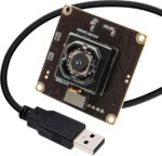 Anti Shake USB Camera Module 4K Vehicles IBIS Stabilization 11MP USB Webcam Autofocus 90 Degree No Distortion Lens Plug and Play for Machine Vision Industrial Robot Vision - Image 2