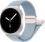 BXUXOHS Magnetic Nylon Bands for Samsung Galaxy Watch 8 Band/Galaxy Watch 8 Classic,Braided Elastic Fabric No Gap Sport Strap for Galaxy Watch 8/8 Classic 40mm 44mm 46mm men/women - Image 2