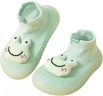 Baby Sock Shoes(0~36 months) Toddler Non-Slip Soft Bottom First Walking Shoes Breathable Lightwewight Cute Animal Rubber Sole Shoes Floor Slippers for Boys Girls - Image 2