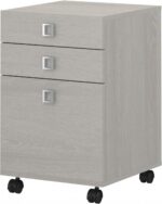 Bush Business Furniture Echo 3 Drawer Mobile File Cabinet in Gray Sand, Portable Document Storage Solution for Home and Professional Office - Image 2
