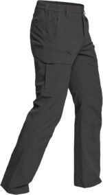 CARWORNIC Men's Quick Dry Tactical Hiking Pants Flex Water Resistant Lightweight Outdoor Fishing Cargo Work Pants 9 Pockets - Image 2