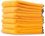 Chemical Guys MIC_507_06 Professional Grade Premium Microfiber Towel, Gold (16 in. x 24 in.) (Pack of 6) - Image 2
