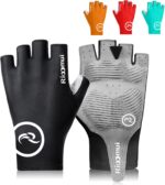 Cycling Gloves,Anti-Slip 5mm Padded Biking Gloves for Men Women Shock-Absorbing Summer Breathable for Road Bicycle Commuting - Image 2