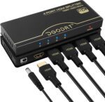 DGODRT 8K@60Hz HDMI Splitter 1 in 4 Out, 1x4 Power HDMI 2.1 Splitter 4 Ports Distributor Box, Support 4K@120HZ HDCP 2.3 3D HDR 48 Gbps for HDTV, Fire Stick, PS5, Xbox, Blu Ray(HDsplit8K-4P) - Image 2