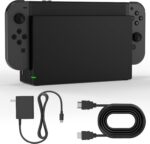 Dock Station for Nintendo Switch/Switch OLED, Replacement 3-in-1 TV Dock Set with Original IC Module, AC Charger & High-Speed HDMI Cable for 1080P HD Output（Not Compatible with Switch 2） - Image 2