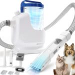 Dog Grooming Kit with Vacuum Clippers: Dog Vacuum for Shedding Grooming with Pet Hair Trimmer - 3L Pet Grooming Vacuum for Dogs Low Noise - Image 2