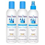 Fairy Tales Tangle Tamer Detangling Shampoo and Conditioner for Kids plus Detangling Spray - Ultra Moisturizing and Anti Frizz Protection - Paraben Free, Sulfate Free - 12 Oz (3 pack) - Image 2