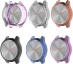 FitTurn [5Pack] Clear Style Protector Compatible with Garmin Vivomove 3S Case Cover Ultra-Slim TPU Protective Case - Image 2