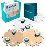 FluentPet Speak Up Get Started Kit with Clearer Upward-Facing Sound - 6 Recordable Buttons for Dogs & 3 Beige HexTiles | Dog & Cat Communication Buttons Set | with Batteries - Image 2