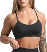 Gymreapers Seamless Sports Bra for Women - Wireless Compression Padded Supportive Bras for Gym, Yoga, & Fitness - Image 2