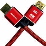 HDMI 4K 2.0 Premium High Speed HDMI red Cable,18Gbps, 1 m/3.3 ft Compatible with PS5, Xbox, 4K UHD TVs/Blu-ray Players, HDCP 2.2 - Image 2